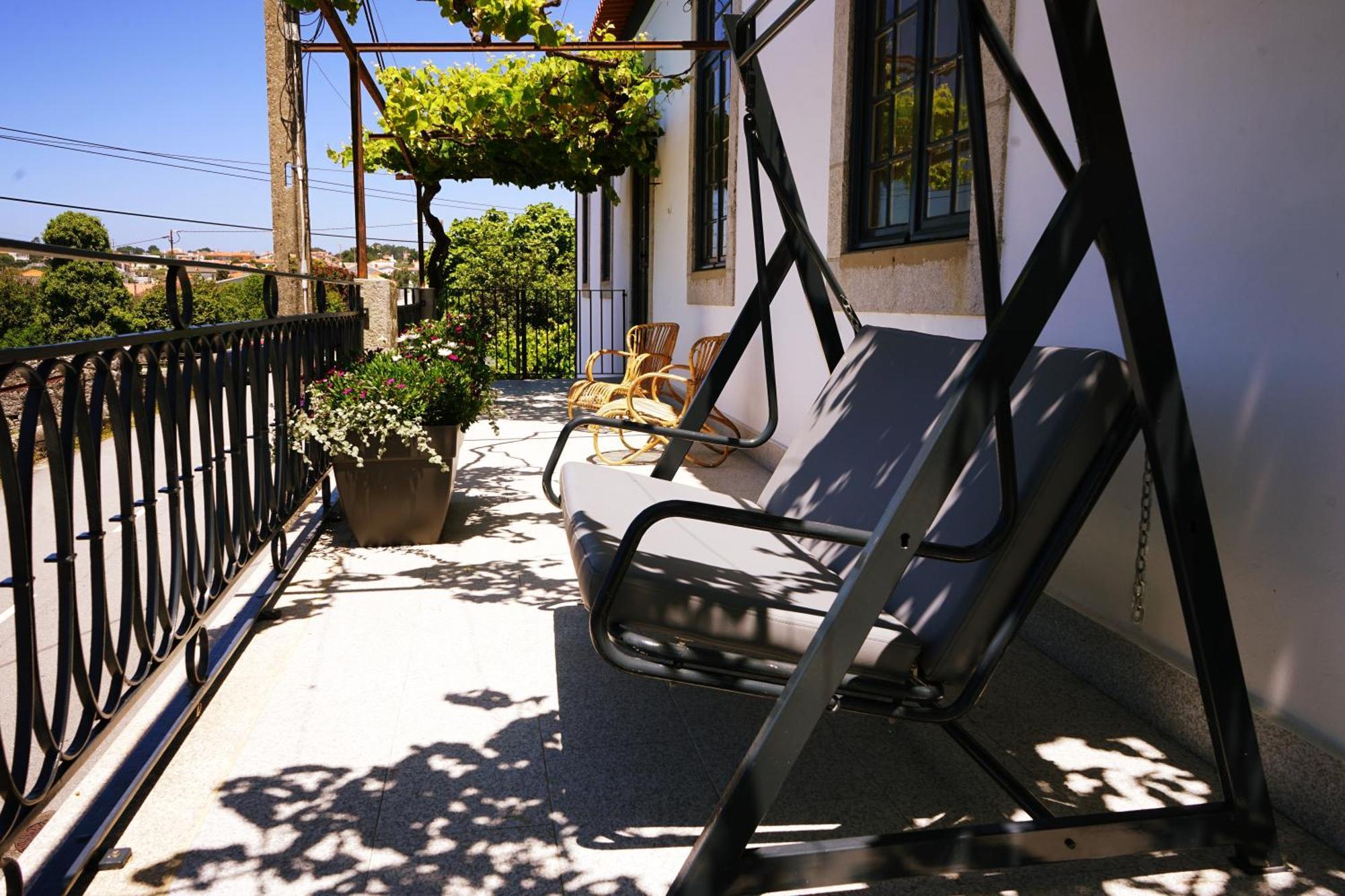Casa Da Varanda Carreco Bagian luar foto